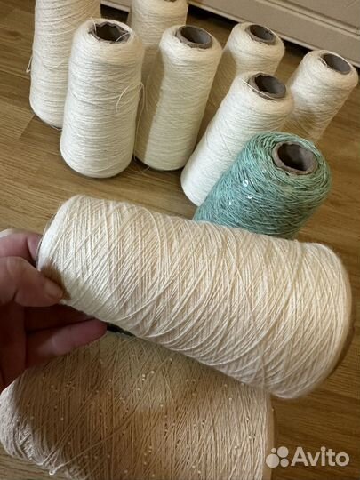 Пряжа Италия с кашемиром,шелк, ангора
