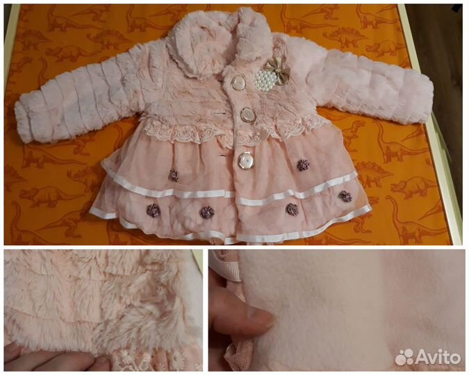 Детская шубка-пальто