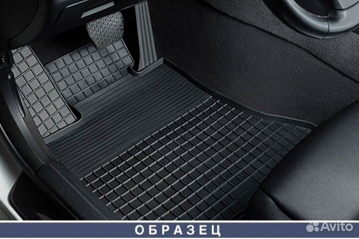 Резиновые коврики сетка Toyota Land Cruiser 300