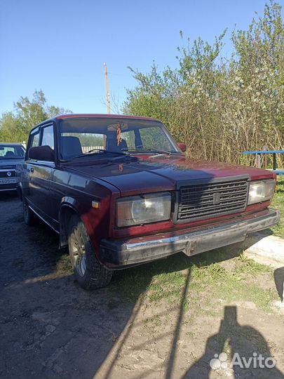 Автомобиль на запчасти ваз 2107