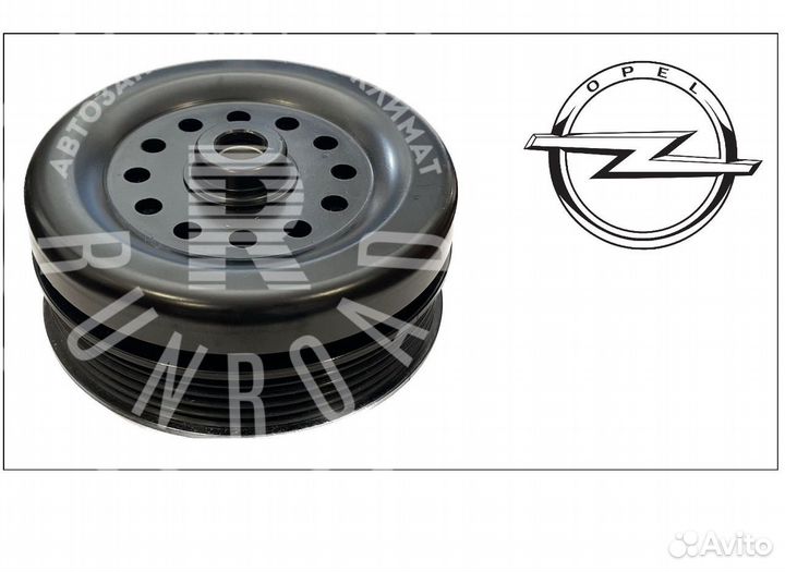 Муфта компрессора Opel Corsa D fiat Linea,Punto