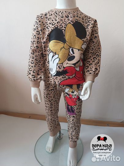 Костюм Минни леопард Zara 98/104 размер