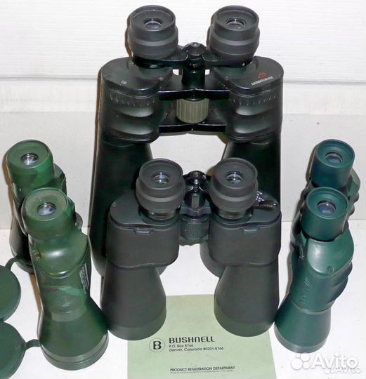 Остатки: Бинокли Япония, США, Англия, Германия