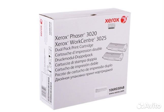 Тонер-картридж Xerox Phaser 3020/ WC 3025, 3К (О)