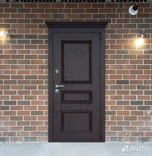 Металлическая входная дверь с терморазрывом