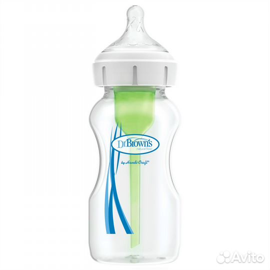 Бутылочка Dr Brown's Options+ антиколиковая широко