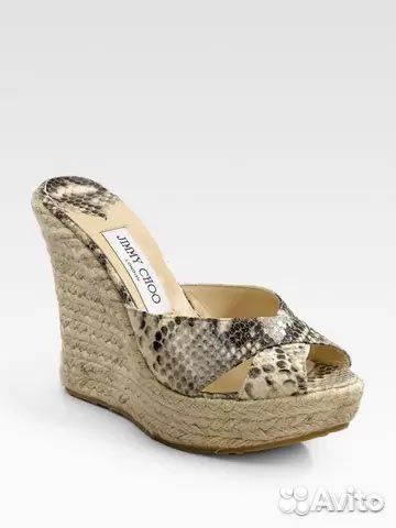 Jimmy choo сабо питон оригинал