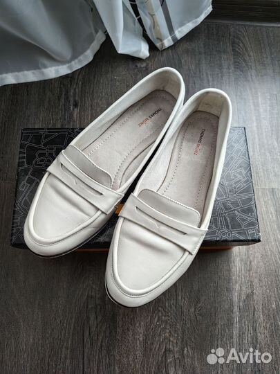 Лоферы Thomas munz 38 кожа