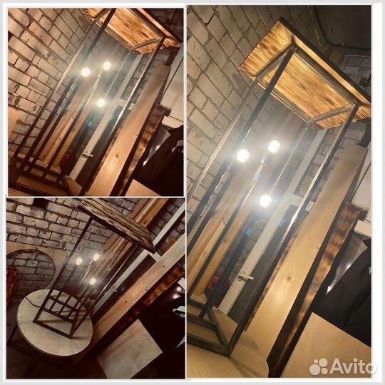 Светильник напольный лофт