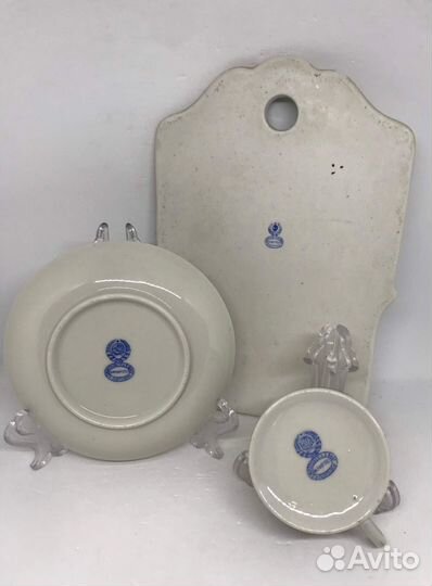 Антикварная сырная доска 