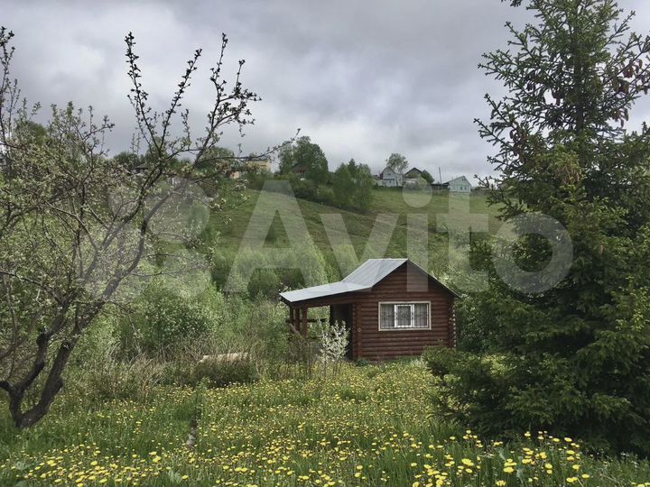 Дача 12,9 м² на участке 10 сот.