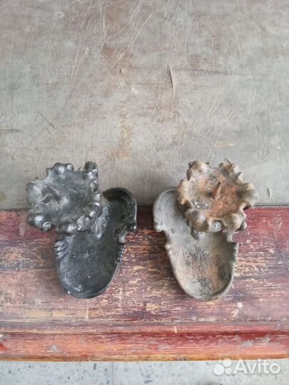 Каслинское литье пепельница с подсвечником