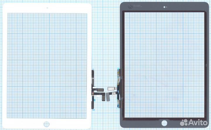 Тачскрин для iPad Air белый OEM