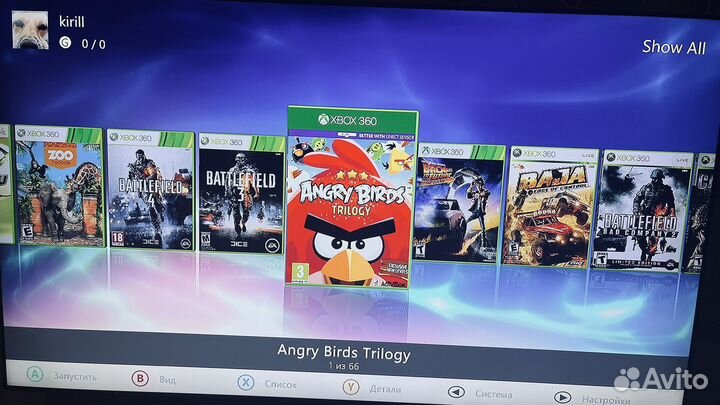 Xbox 360 прошивка 60 игр