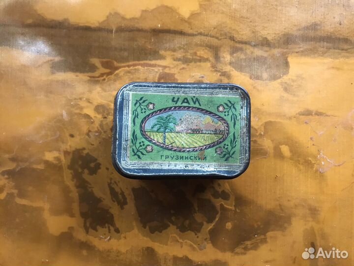 Жестяная коробка СССР