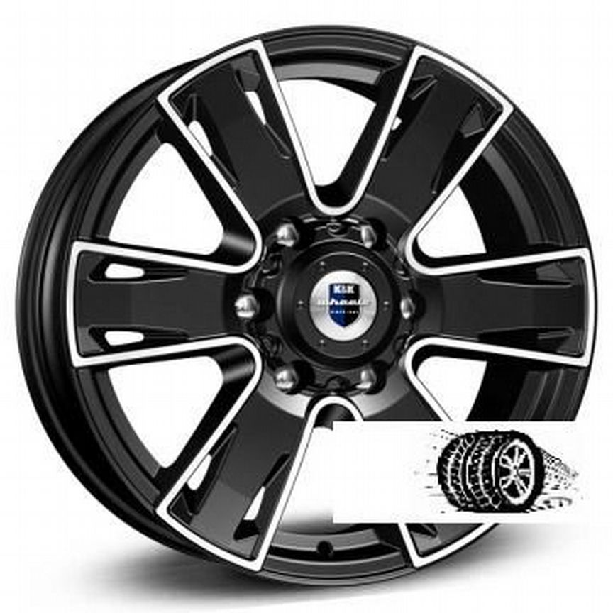 Литые диски K&K 7×R17 6×139.7