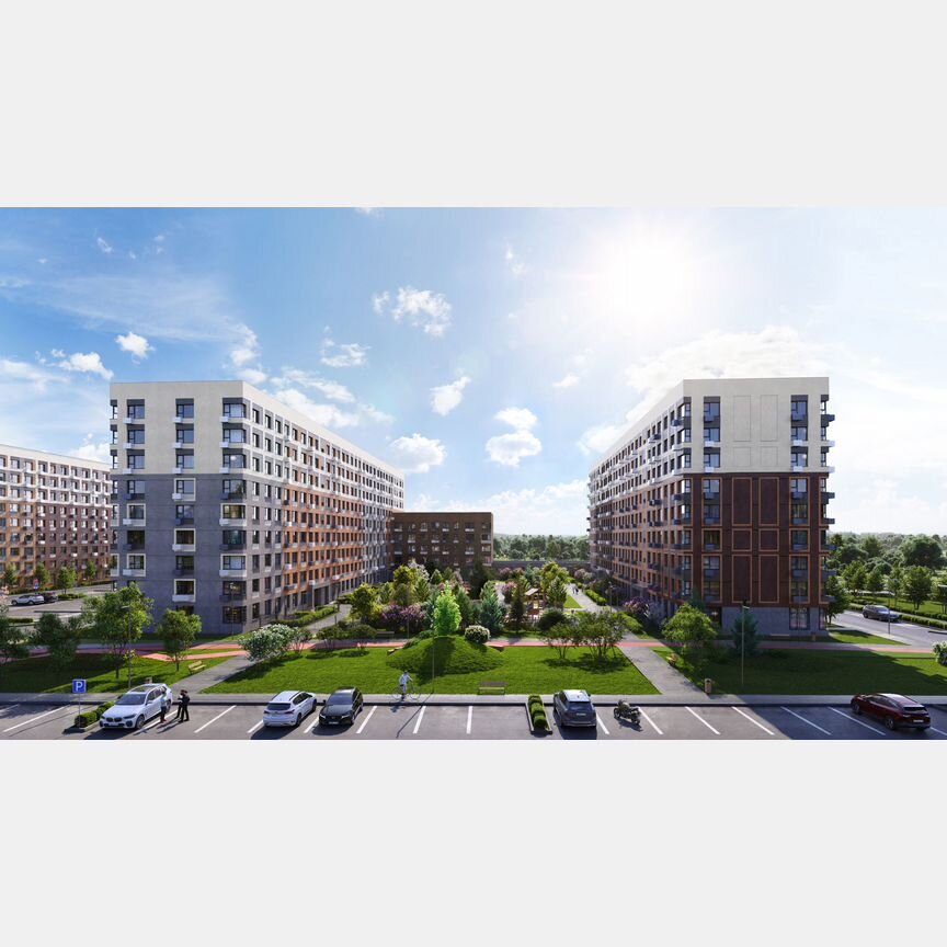 1-к. квартира, 32,9 м², 8/9 эт.