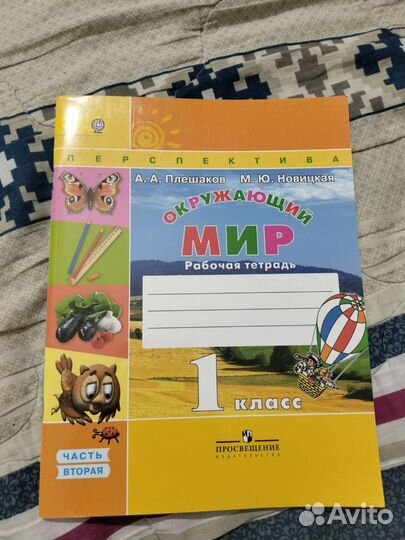 Рабочая тетрадь 1 класс окружающий мир 2 часть