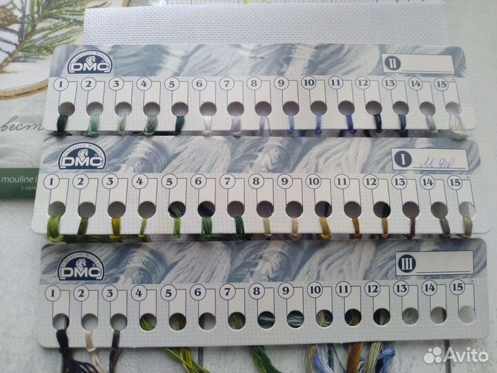 Остатки набора для вышивания рто 