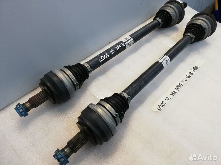 Привод задний левый правый Mercedes C class W205