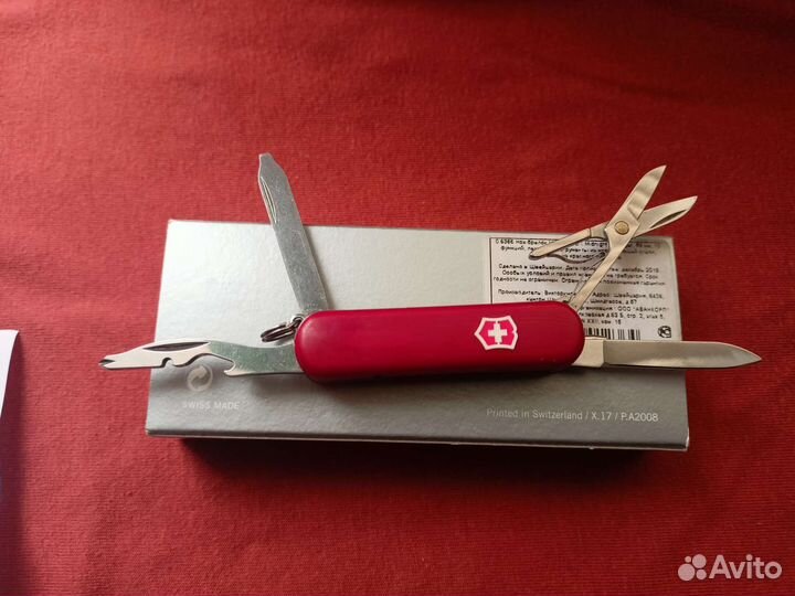 Нож-брелок victorinox midnight manager 0.6366