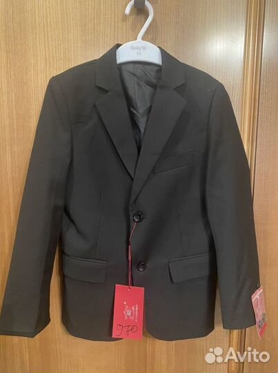 Пиджак для мальчика 110-116
