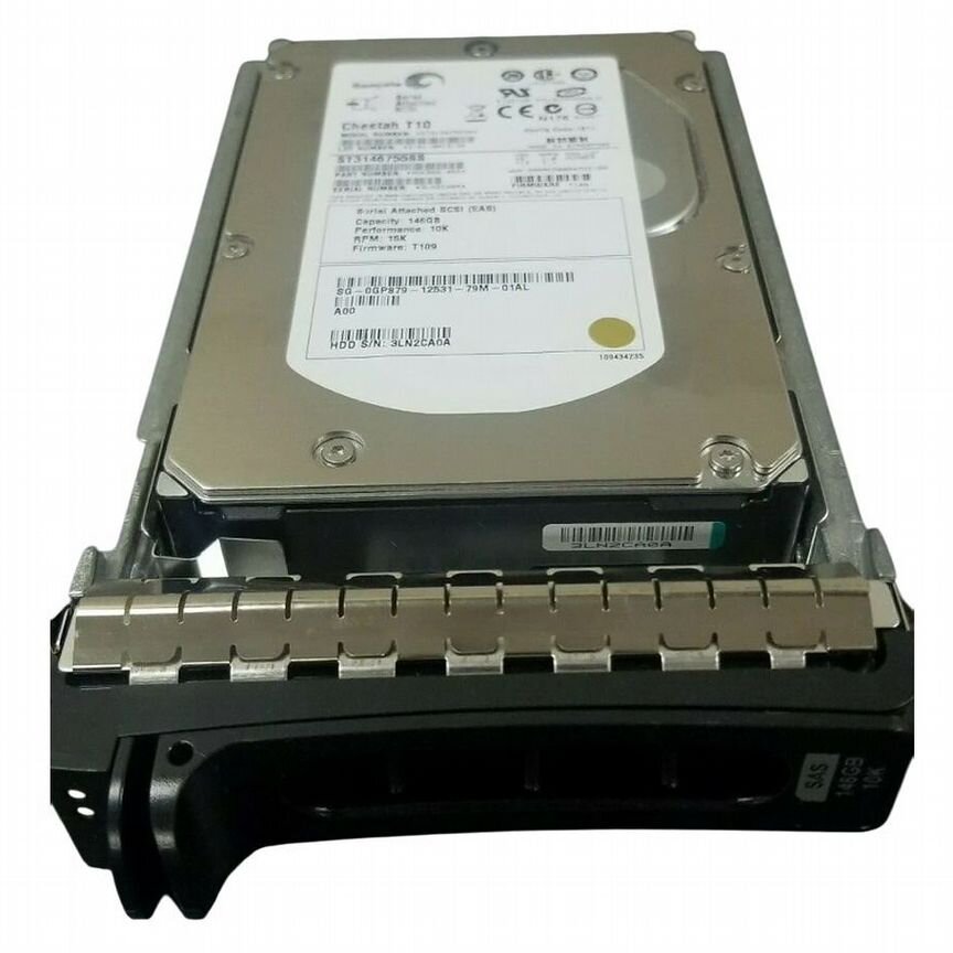 [0GP879] Жесткий Диск Dell Gp879 146gb Sas 3,5" Hdd