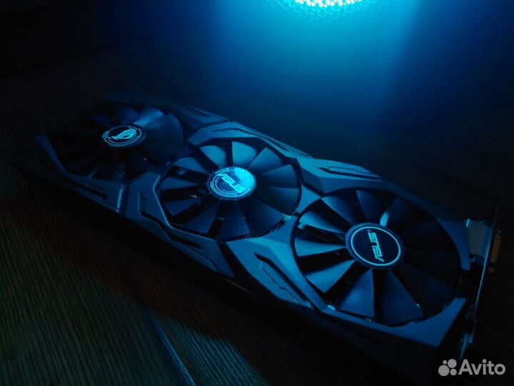 Видеокарта Asus Rog Strix RX480 8gb