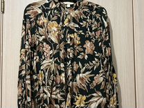 Блузка рубашка с цветочным принтом H&M