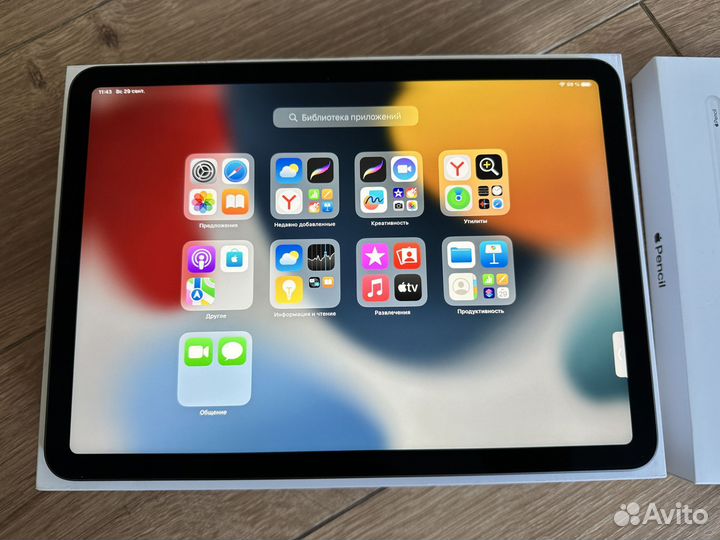 Aple iPad Air 5 2022 m1 64 wi fi + Aple pencil 2