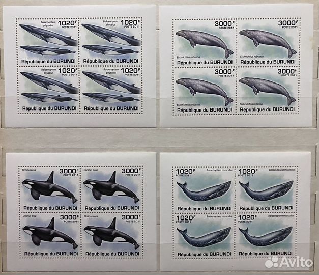 Марки Фауна 3