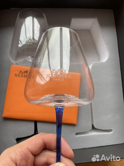 Фирменные бокалы Hermes