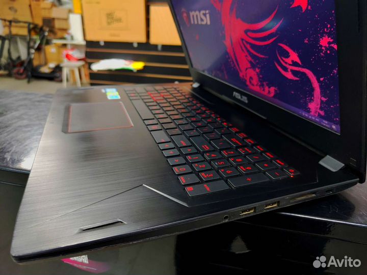 Игровой мощный ноутбук asus c гарантией на i7