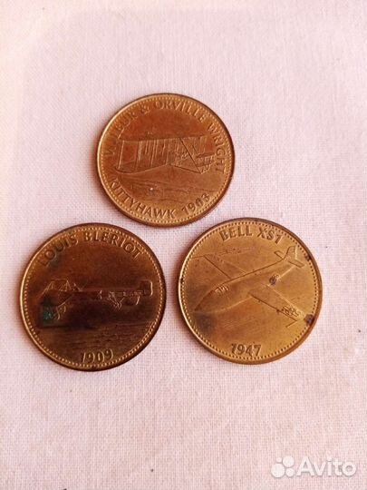 Монеты(жетоны) фирмы shell 