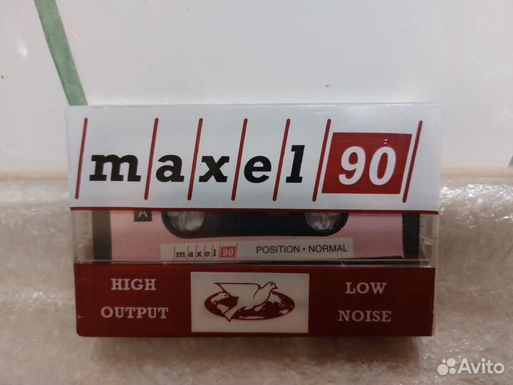 Аудиокассета новая maxell