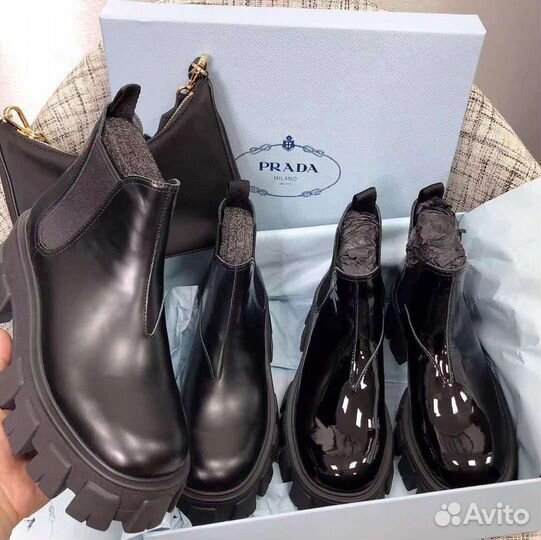 Ботинки Prada Monolith