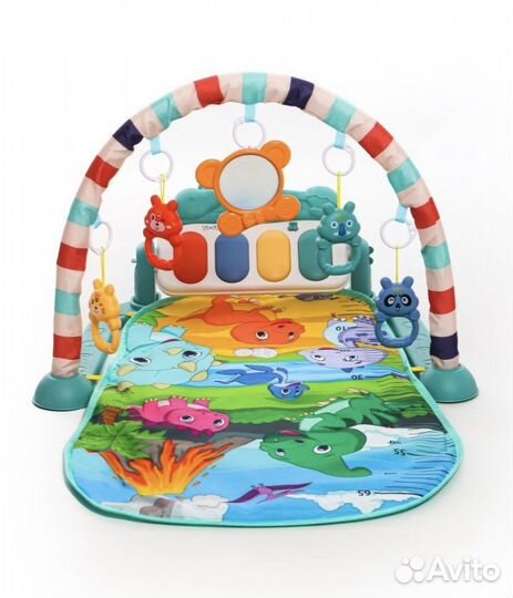 Развивающий новый игровой коврик детский