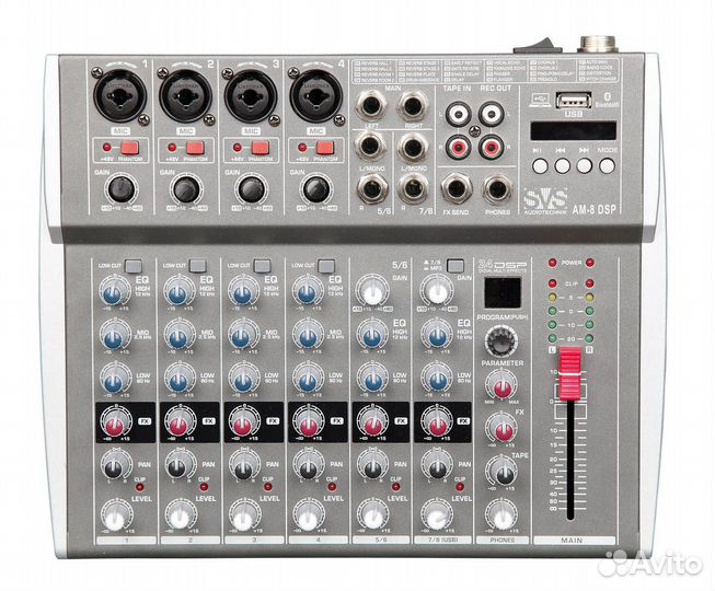 Микшерный пульт SVS Audiotechnik mixers AM-8 DSP