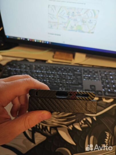 Чехол карбон Xiaomi 13 pro