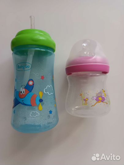 Поильник +Бутылочка для кормления