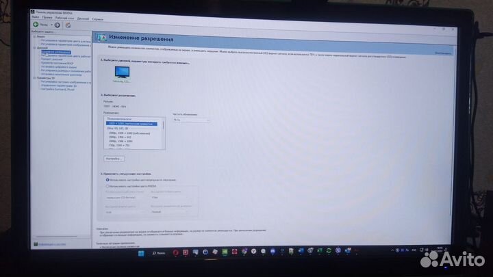 Монитор Samsung S22D390Q PLS матрица fullhd 21.5