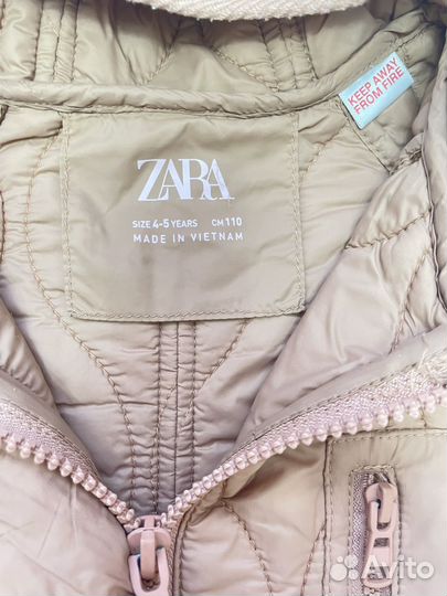 Куртка стеганая zara 110