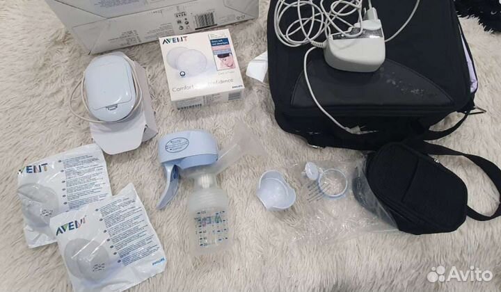 Молокоотсос avent электрический