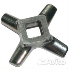 Нож для мясорубки moulinex-квадрат