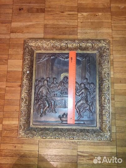 Икона тайная вече гипс