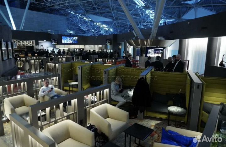 Проход бизнес зал Внуково