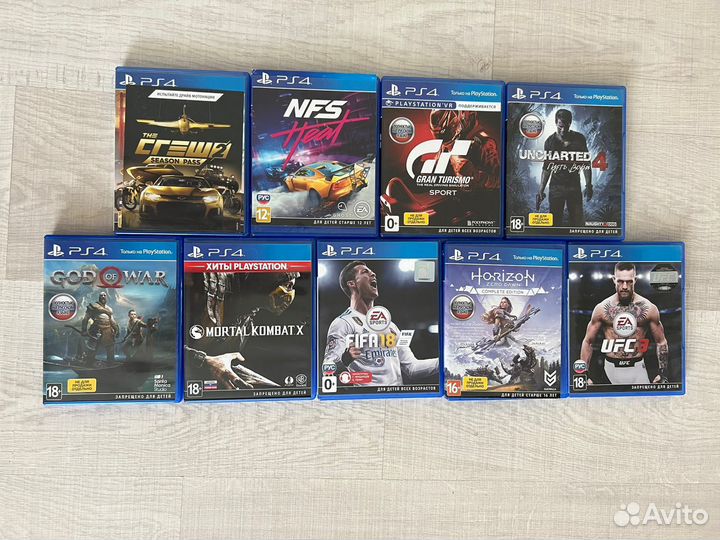 Продам игры для ps4