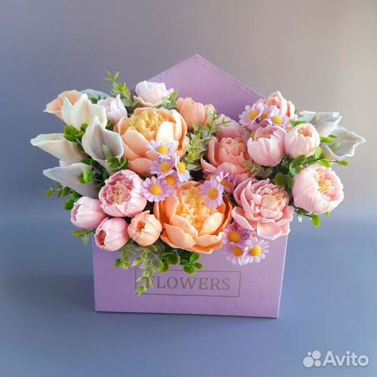 Мыло ручной работы букеты