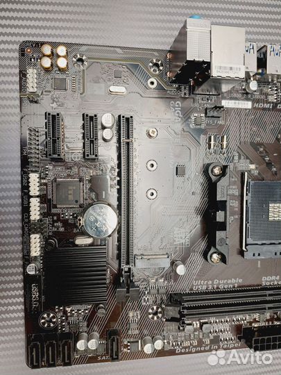 Материнская плата AM4 gigabyte GA-A320M-S2H