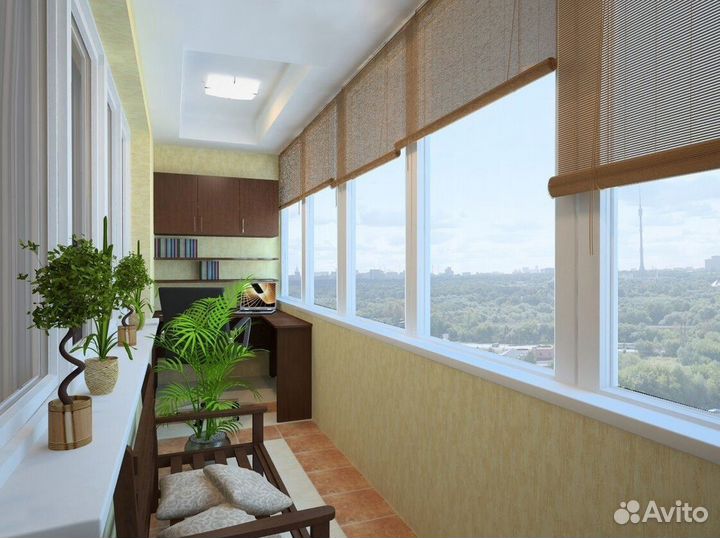 Панорамное остекление лоджий